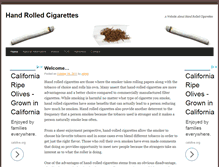 Tablet Screenshot of handrolledcigarettes.com